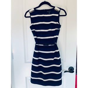 White House | Black Market Striped Dress